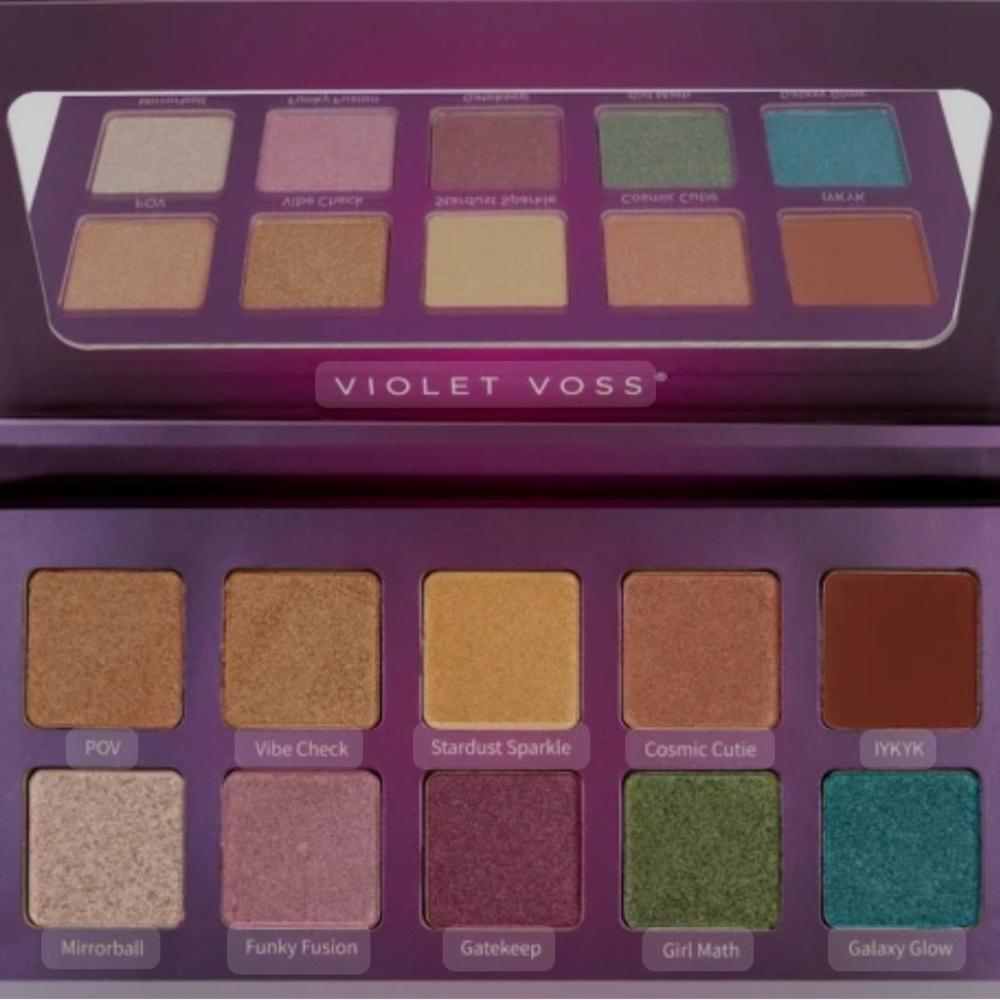 Violet Voss Eyeshadow Palette - Vibrant Multi-Color Collection